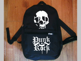 Punk Rock  jednoduchý ľahký ruksak, rozmery pri plnom obsahu cca: 40x27x10cm materiál 100%polyester